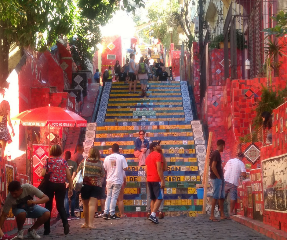 A Escadaria Selarón - Rio bairro a bairro